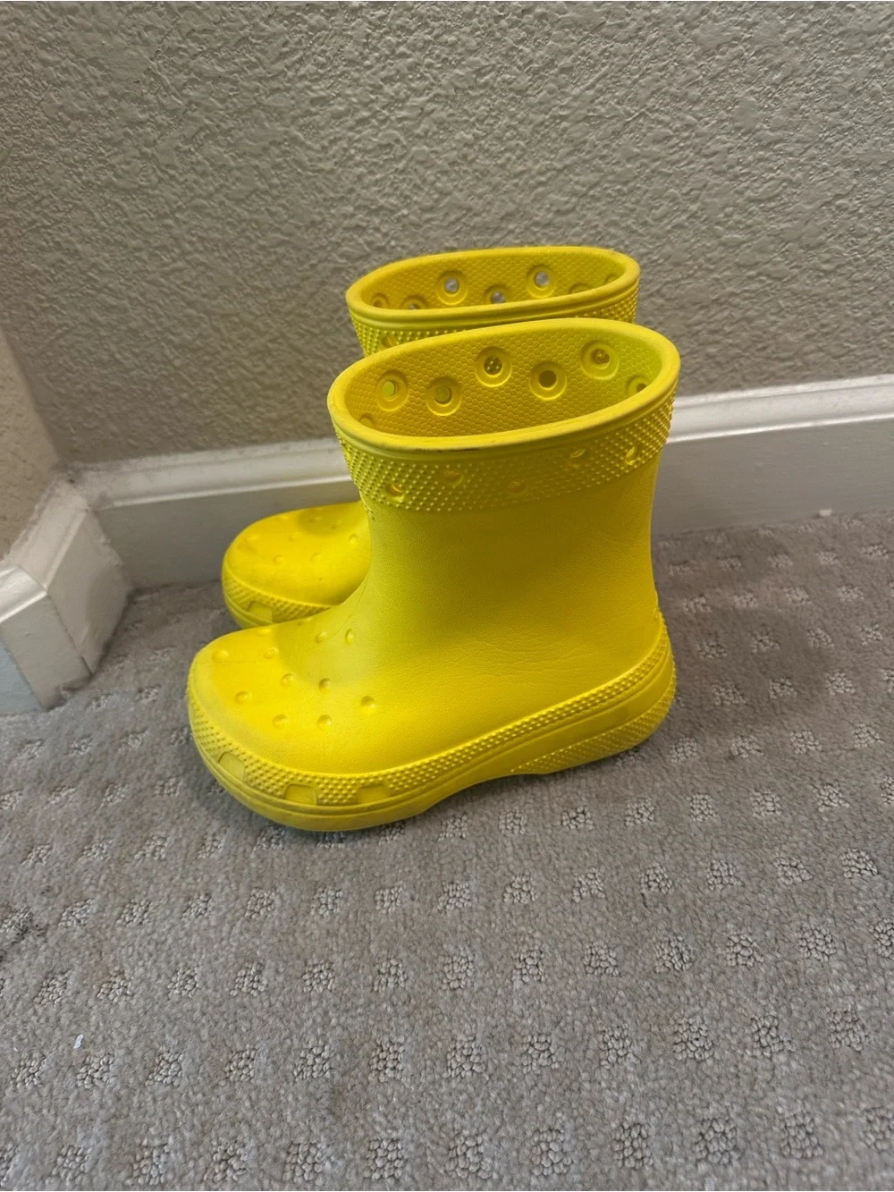 Crocs Kids' Yellow Boots